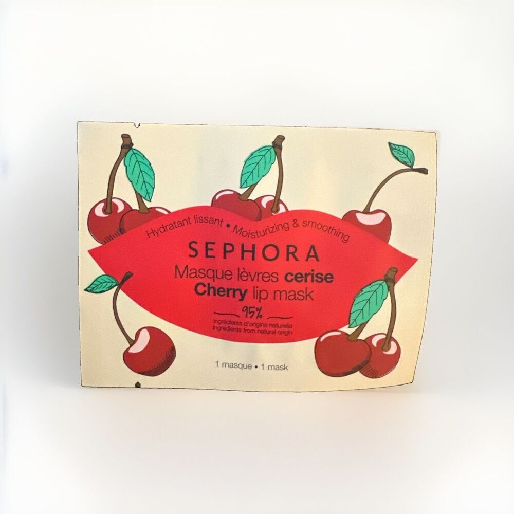 SEPHORA COLLECTION  Moisturizing & Smoothing Cherry Lip Mask NEW